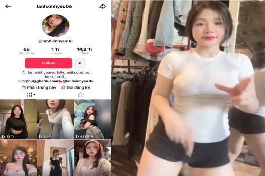 sex cháo lưỡi Full clip sex tik toker Lanhxinhyeu thân hình đẹp BJ điêu luyện